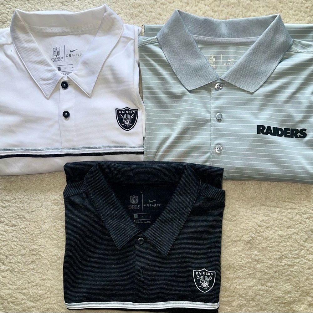 Nike On-Field Polo LV Raiders Large